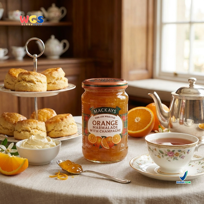 Mackays Orange Marmalade with Champagne Jam 340g - Orange Jam