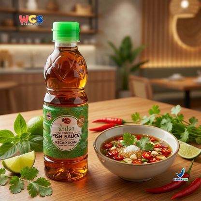 Mae Fu Original Fish Sauce 300ml – Authentic Umami Flavor from Anchovies