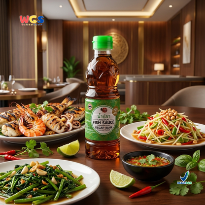 Mae Fu Original Fish Sauce 300ml – Authentic Umami Flavor from Anchovies