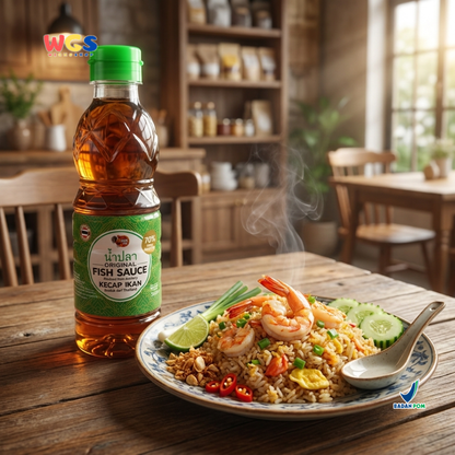 Mae Fu Original Fish Sauce 300ml – Authentic Umami Flavor from Anchovies