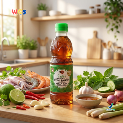 Mae Fu Original Fish Sauce 300ml – Authentic Umami Flavor from Anchovies