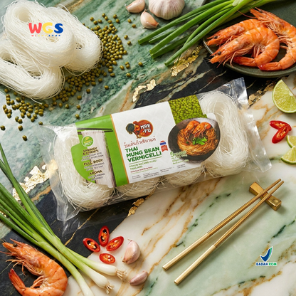 Mae Fu Thai Mung Bean Vermicelli Premium Gluten Free 5 x 35g - Vermicelli
