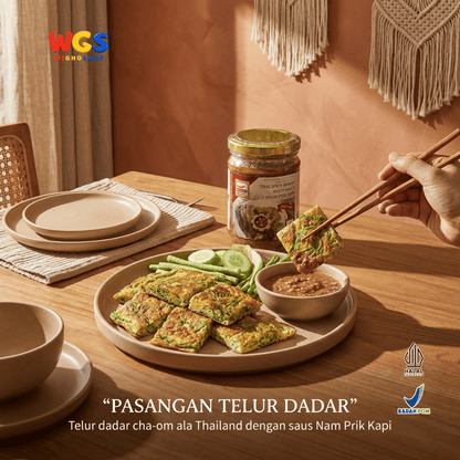 Mae Supen Saus Terasi Udang Pedas Thailand Nam Prik Kapi 227g
