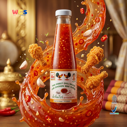 Mae Supen Thai Sweet Chili Sauce for Chicken 370g - Saus Cabe Manis Thailand Ayam Goreng Dimsum Seafood