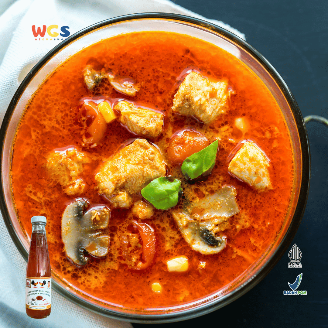 Mae Supen Thai Sweet Chili Sauce for Chicken 370g – Multipurpose Thai Sweet Chili Sauce