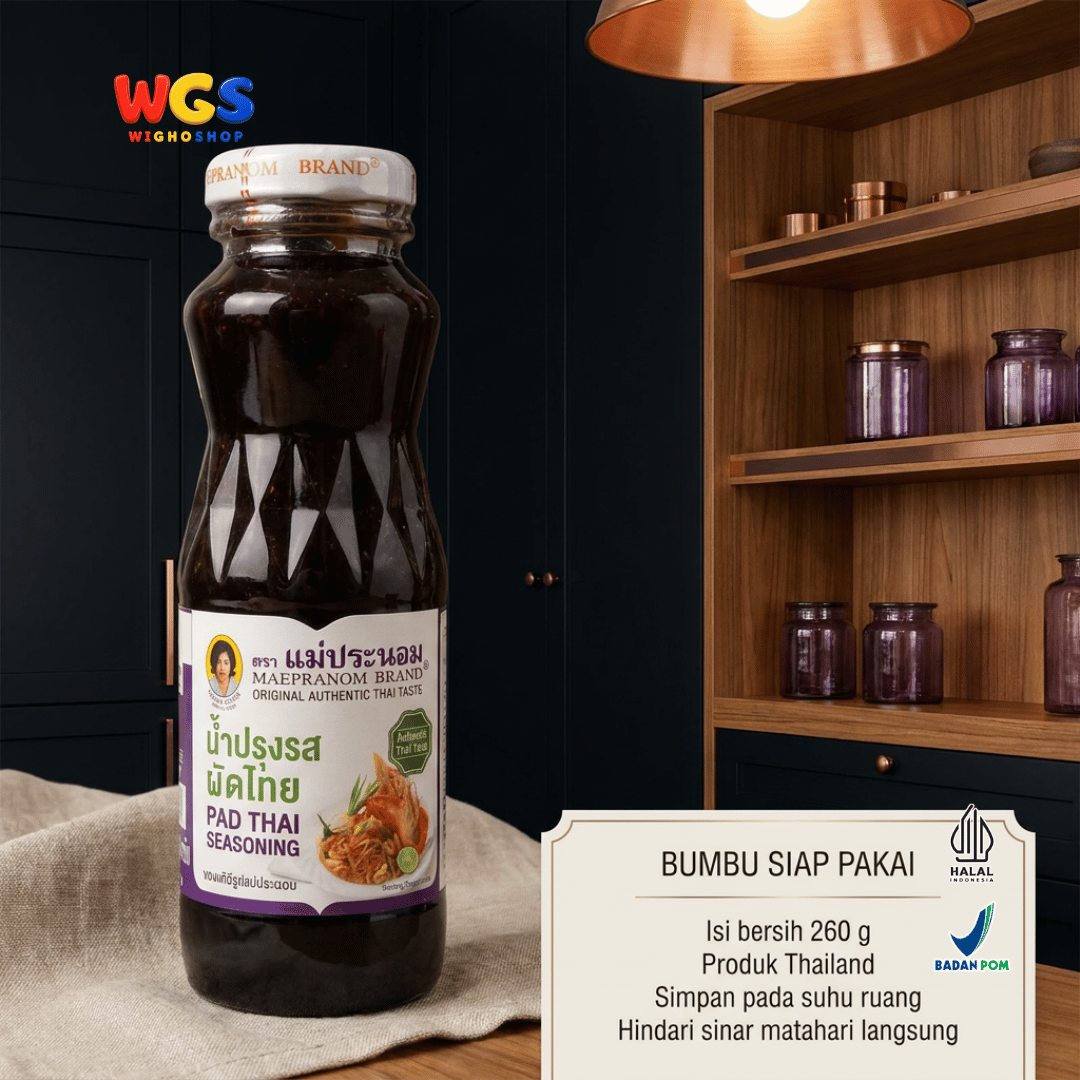 Maepranom Saus Pad Thai Seasoning 260g - Bumbu Mie Goreng Thailand