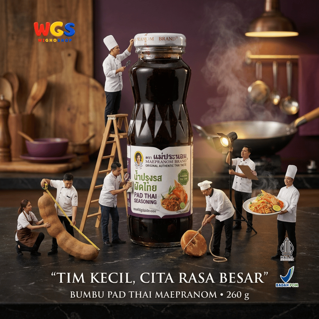 Maepranom Saus Pad Thai Seasoning 260g - Bumbu Mie Goreng Thailand
