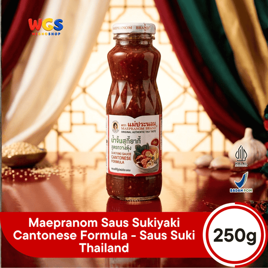 Maepranom Saus Sukiyaki Cantonese Formula 250g - Saus Suki Thailand