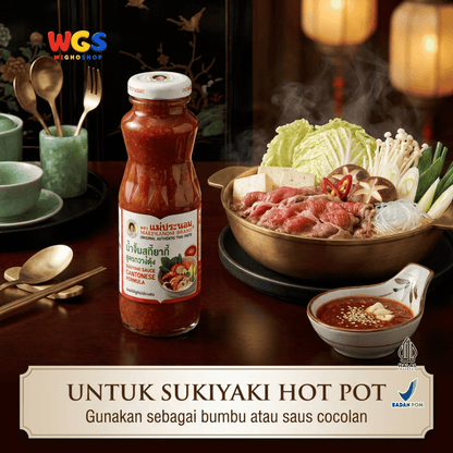 Maepranom Saus Sukiyaki Cantonese Formula 250g - Saus Suki Thailand