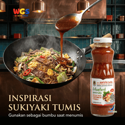 Maepranom Saus Sukiyaki Cantonese Formula 250g - Saus Suki Thailand