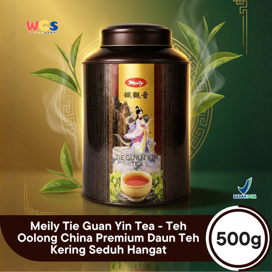 Meily Tie Guan Yin Tea 500g - Teh Oolong China Premium Daun Teh Kering Seduh Hangat