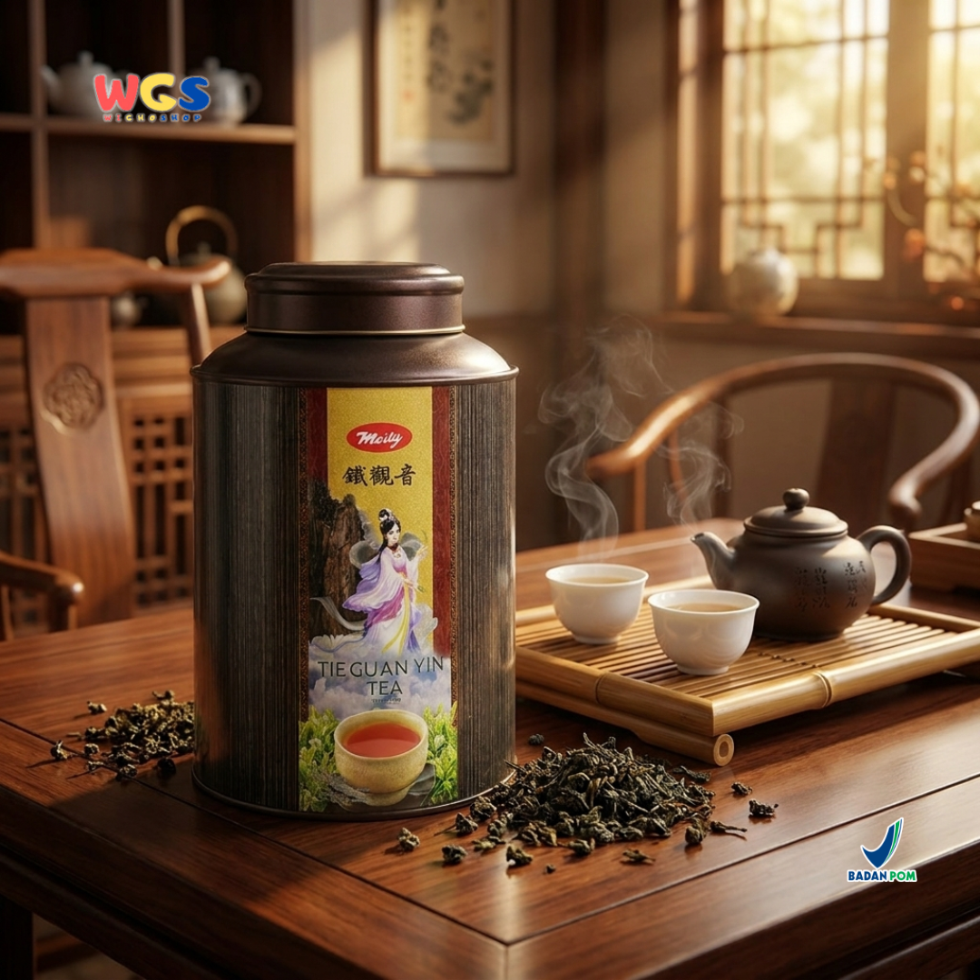 Meily Tie Guan Yin Tea 500g - Teh Oolong China Premium Daun Teh Kering Seduh Hangat