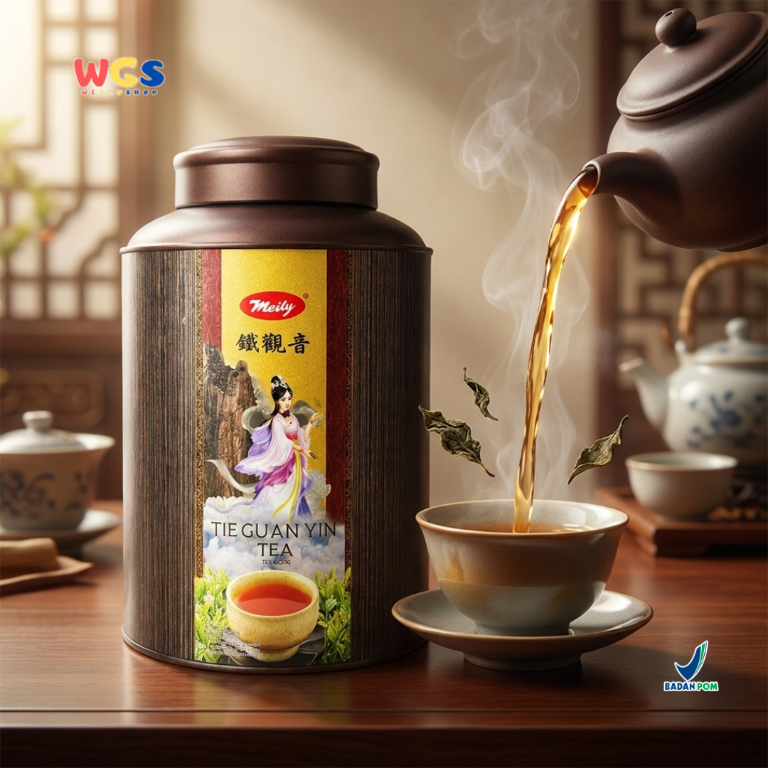 Meily Tie Guan Yin Tea 500g - Teh Oolong China Premium Daun Teh Kering Seduh Hangat