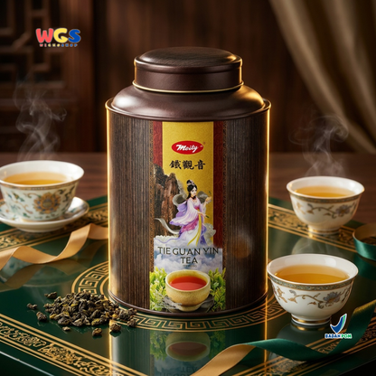Meily Tie Guan Yin Tea 500g - Teh Oolong China Premium Daun Teh Kering Seduh Hangat