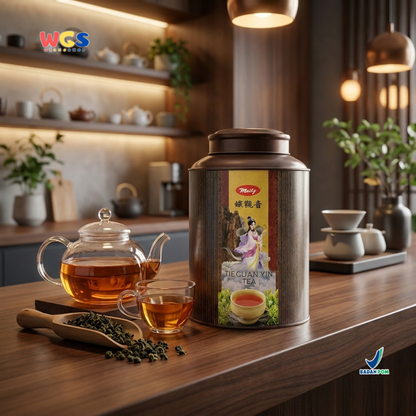 Meily Tie Guan Yin Tea 500g - Teh Oolong China Premium Daun Teh Kering Seduh Hangat