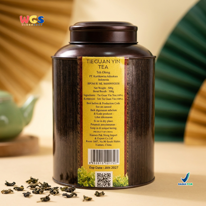 Meily Tie Guan Yin Tea 500g - Teh Oolong China Premium Daun Teh Kering Seduh Hangat