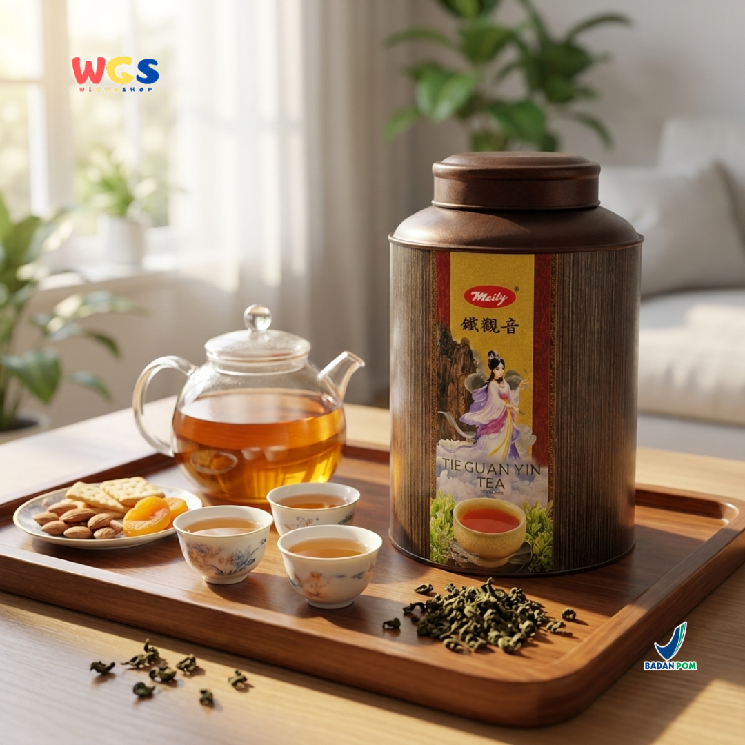 Meily Tie Guan Yin Tea 500g - Teh Oolong China Premium Daun Teh Kering Seduh Hangat