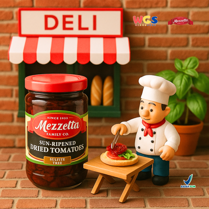 Mezzetta Sun-Ripened Dried Tomatoes 227g – Tomat Kering Premium Bebas Sulfit