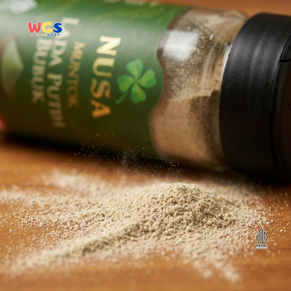 NUSA Muntok Lada Putih Bubuk 55g - Merica Putih Halus Asli Bumbu Dapur Premium
