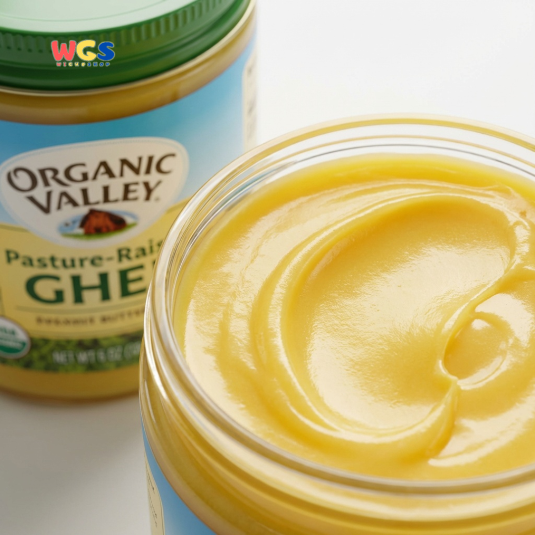 Organic Valley Ghee Clarified Butter 212g - Mentega Ghee Organik untuk Tumis, Oles dan Masak