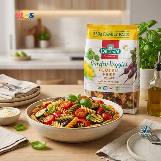 Orgran Garden Veggies Gluten Free Spirals 350g - Pasta Spiral Bebas Gluten