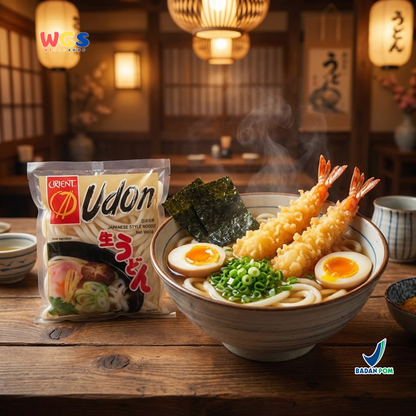 Orient Udon Fresh Japanese Noodle 200g x 24 Pack - Mie Udon Jepang Segar