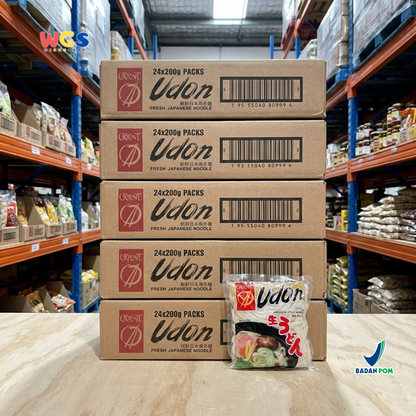 Orient Udon Fresh Japanese Noodle 200g x 24 Pack - Mie Udon Jepang Segar