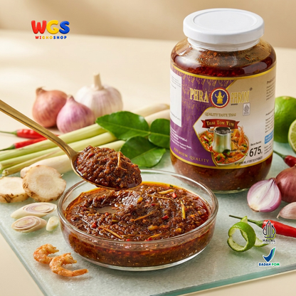 PHRA PHROM Bumbu Tom Yum Thailand 675g - Pasta Tom Yum Instan Pedas Asam Sup Seafood Udang Ayam Tom Yum Paste