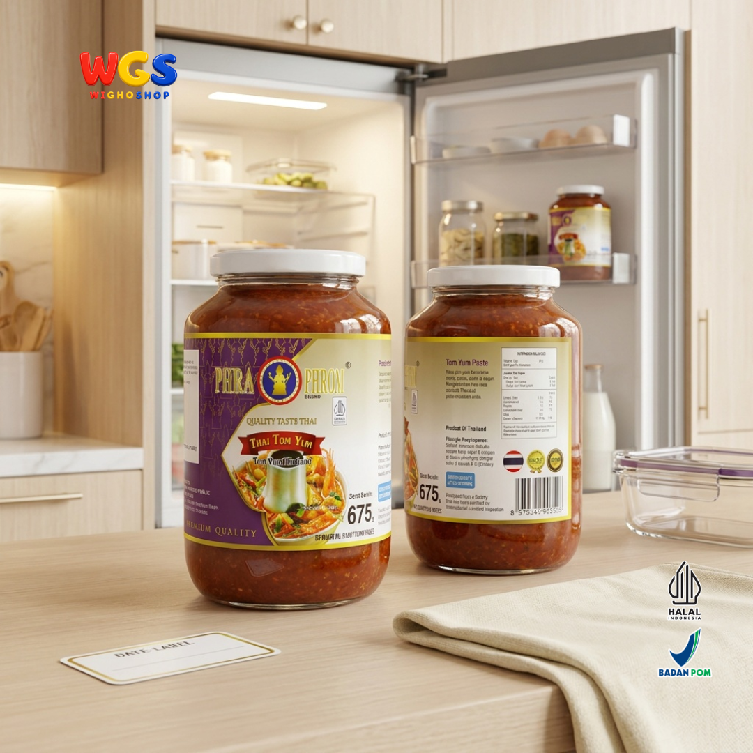 PHRA PHROM Bumbu Tom Yum Thailand 675g - Pasta Tom Yum Instan Pedas Asam Sup Seafood Udang Ayam Tom Yum Paste