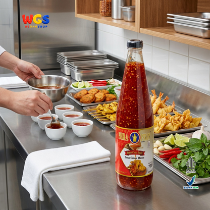 PHRA PHROM Saus Cabai Manis 700ml - Sweet Chilli Sauce Thailand Saus Cocolan Ayam Goreng Dimsum Lumpia Seafood