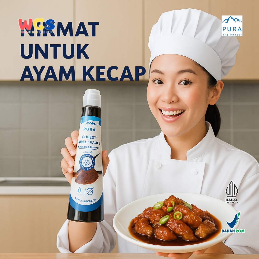 PURA Kecap Manis Kelapa Purest Sweet Sauce 200ml Rendah Gula Organik Bebas Kedelai