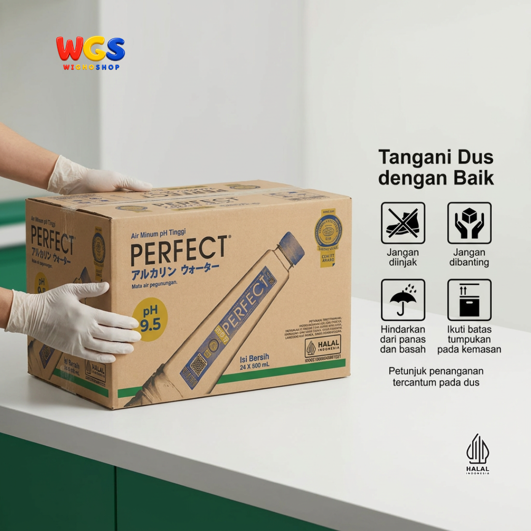 Perfect Alkaline Water pH 9.5 - 24 bottles x 500ml