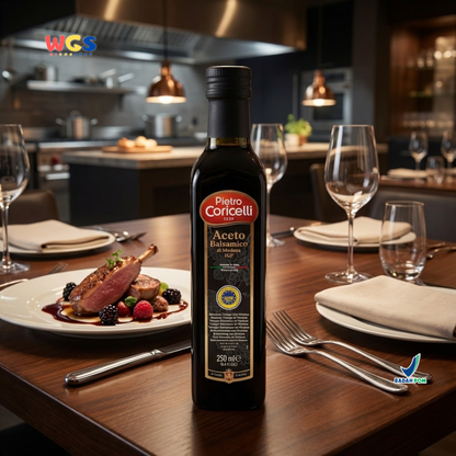 Pietro Coricelli Aceto Balsamico di Modena IGP 250ml – Cuka Balsamic Asli Italia