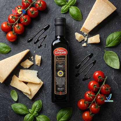 Pietro Coricelli Aceto Balsamico di Modena IGP 250ml – Cuka Balsamic Asli Italia