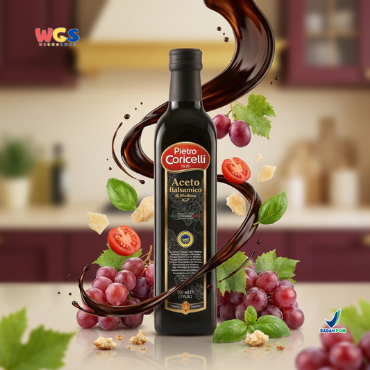 Pietro Coricelli Aceto Balsamico di Modena IGP 500ml - Cuka Balsamic Salad Steak Pasta Pizza Dressing