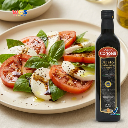 Pietro Coricelli Aceto Balsamico di Modena IGP 500ml – Premium Quality Authentic Italian Balsamic Vinegar
