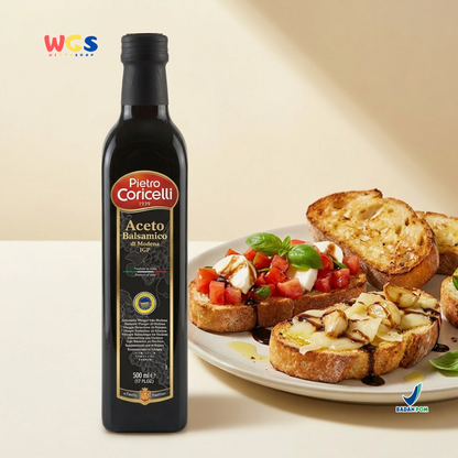 Pietro Coricelli Aceto Balsamico di Modena IGP 500ml – Premium Quality Authentic Italian Balsamic Vinegar