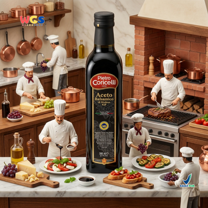 Pietro Coricelli Aceto Balsamico di Modena IGP 500ml – Premium Quality Authentic Italian Balsamic Vinegar