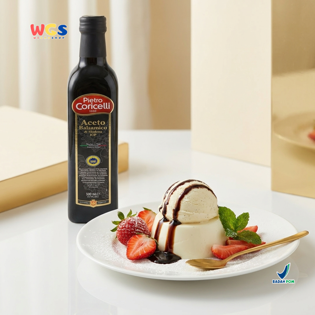 Pietro Coricelli Aceto Balsamico di Modena IGP 500ml – Premium Quality Authentic Italian Balsamic Vinegar