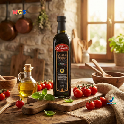 Pietro Coricelli Aceto Balsamico di Modena IGP 500ml – Premium Quality Authentic Italian Balsamic Vinegar