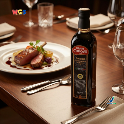 Pietro Coricelli Aceto Balsamico di Modena IGP 500ml – Premium Quality Authentic Italian Balsamic Vinegar