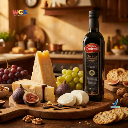 Pietro Coricelli Aceto Balsamico di Modena IGP 500ml – Premium Quality Authentic Italian Balsamic Vinegar