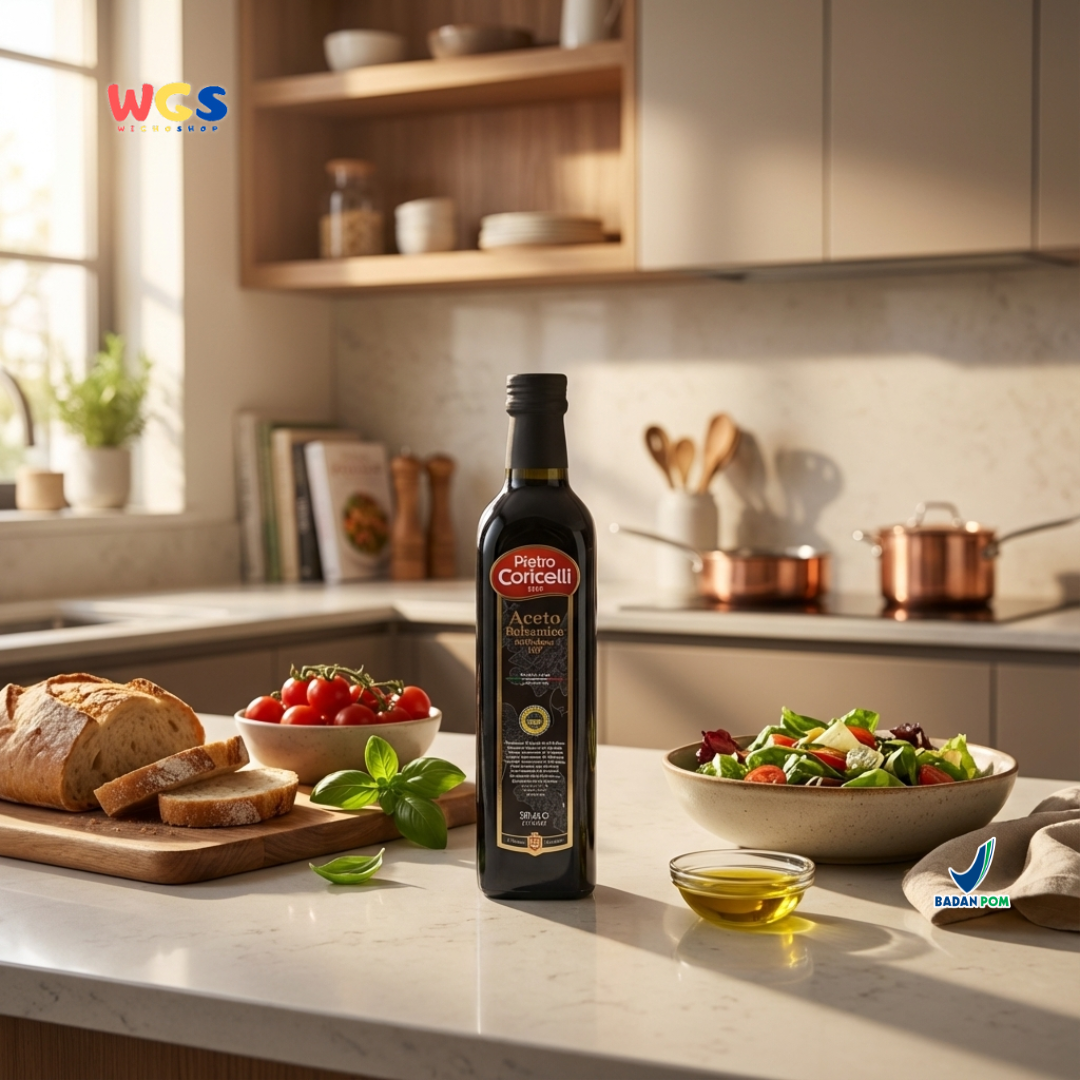 Pietro Coricelli Aceto Balsamico di Modena IGP 500ml – Premium Quality Authentic Italian Balsamic Vinegar