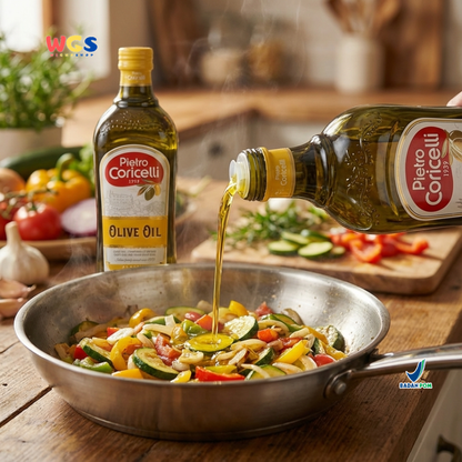 Pietro Coricelli Olive Oil Classic 1L – Minyak Zaitun Murni untuk Memasak Sehari-hari