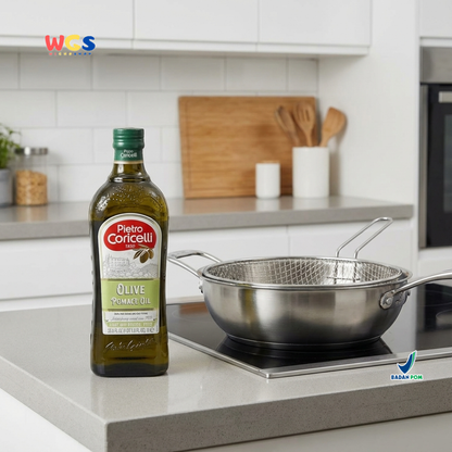 Pietro Coricelli Olive Pomace Oil 1L – Minyak Zaitun untuk Menggoreng & Memasak Suhu Tinggi