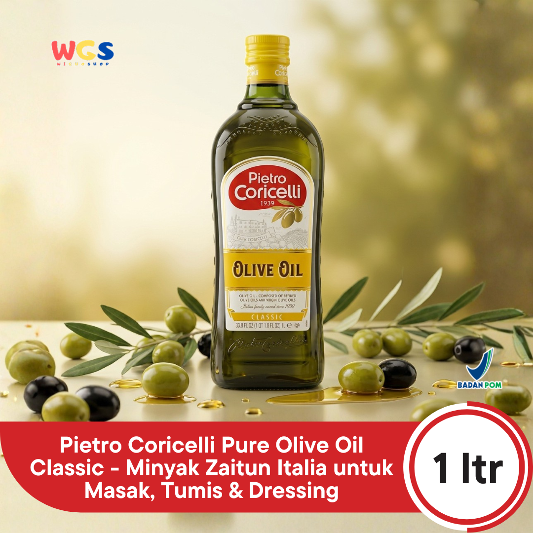 Pure Olive Oil Pietro Coricelli - 1 L - Olive Oil
