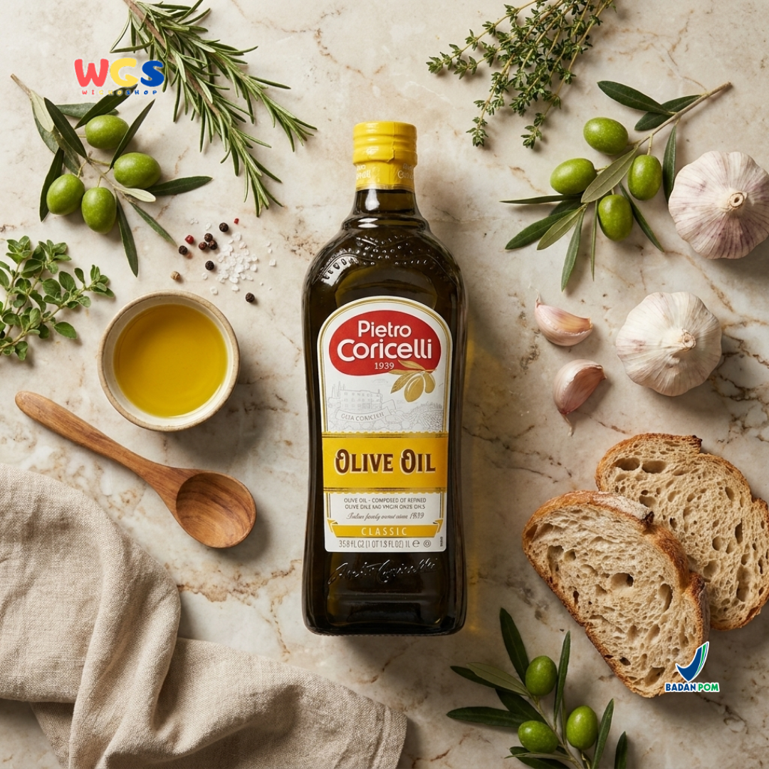 Pure Olive Oil Pietro Coricelli - 1 L - Olive Oil