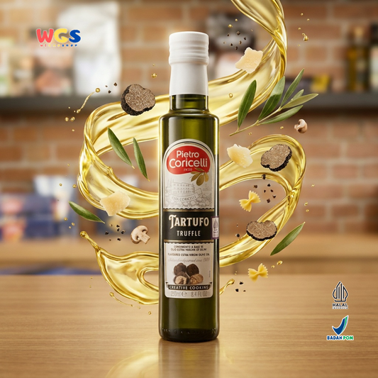 Pietro Coricelli Tartufo Truffle Extra Virgin Olive Oil 250ml - Minyak Zaitun Black Truffle Pasta Pizza Steak