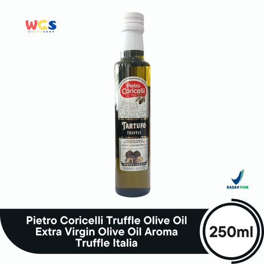 Pietro Coricelli Truffle Olive Oil 250ml – Extra Virgin Olive Oil Aroma Truffle Italia
