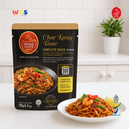 Prima Taste Char Kway Teow Complete Sauce 250g - Bumbu Instan Singapura